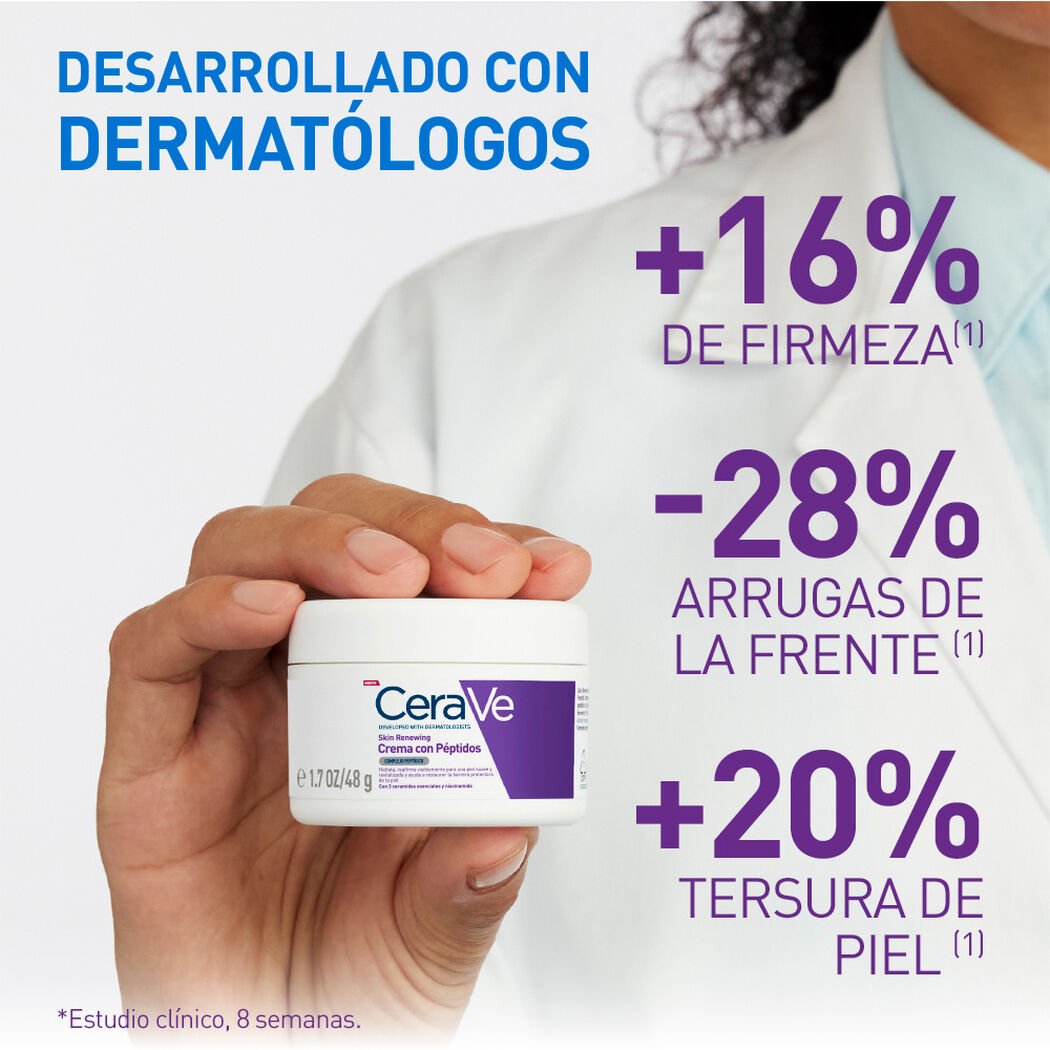 Skin Renewing Crema P&eacute;ptidos Cerave 48gr, , large image number 3
