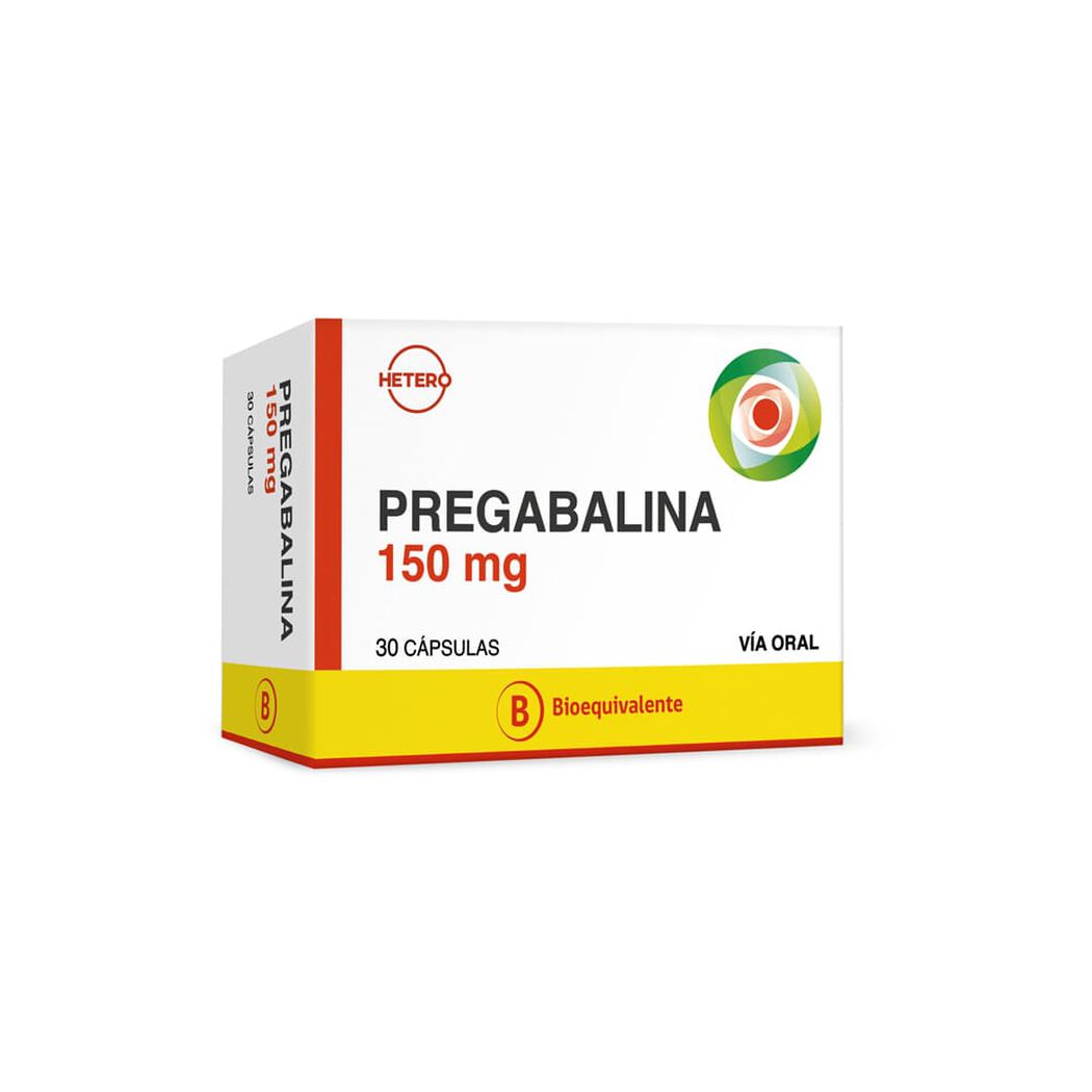 Pregabalina 150 mg x 30 Cápsulas SEVEN PHARMA CHILE SPA, , large image number 0