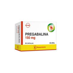 Pregabalina 150 mg x 30 Cápsulas SEVEN PHARMA CHILE SPA