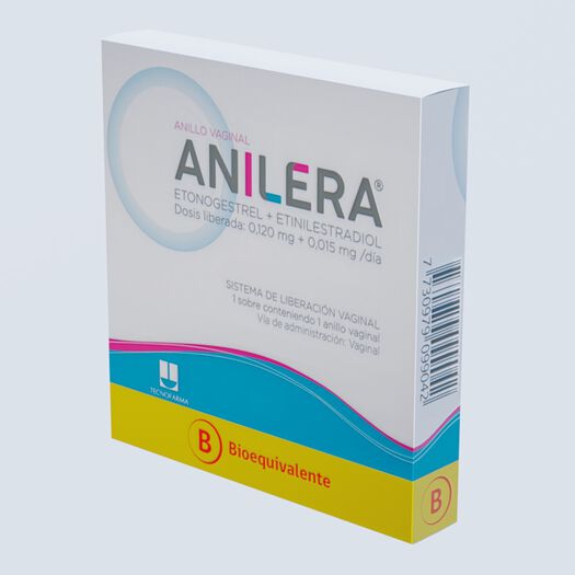 Anilera Anillo Anticonceptivo Vaginal, , large image number 0