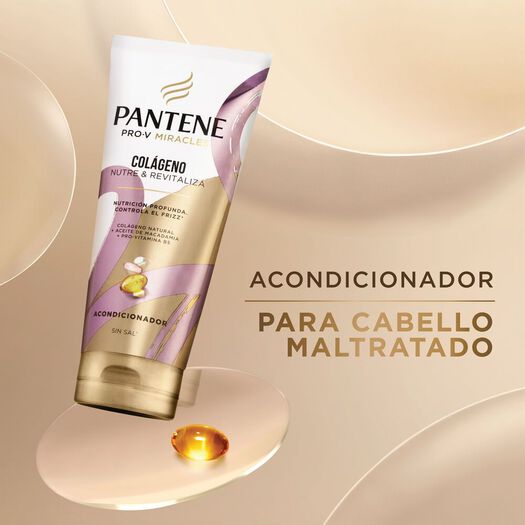 Acondicionador Pantene Pro-V Miracles Colágeno Nutre & Revitaliza, 250 ml, , large image number 1