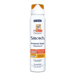 Protector Solar Simonds Air Spray F50+ 75Ml