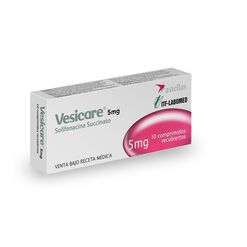Vesicare 5 mg x 10 Comprimidos Recubiertos