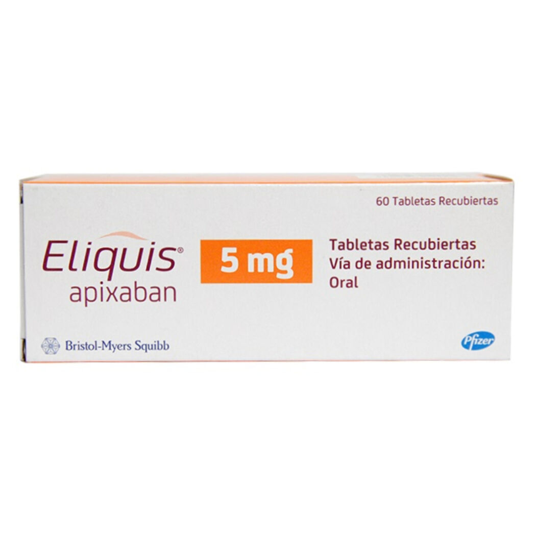Eliquis 5 mg 60 Comprimidos Recubiertos, , large image number 0