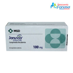Januvia 100 mg x 28 Comprimidos Recubiertos