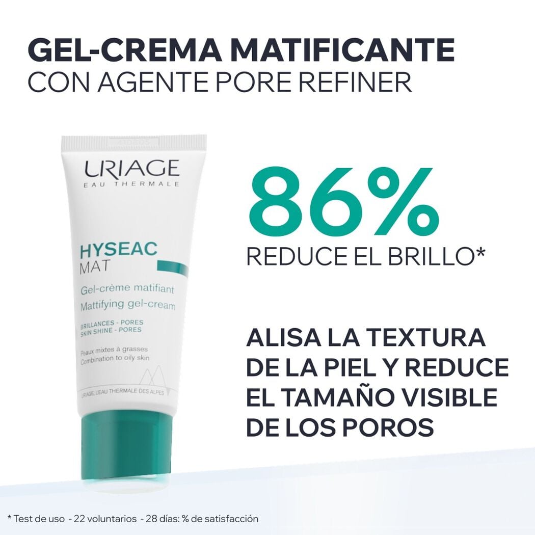Crema Matificante Hys&eacute;ac MAT' 40ml Uriage, , large image number 1