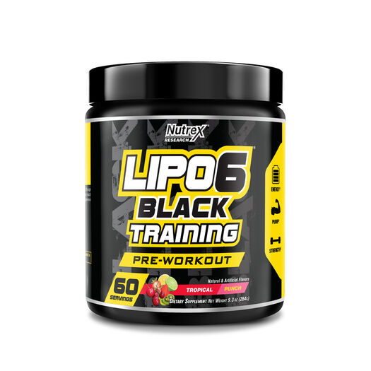 LIPO 6 TRAINING PRE WORKOUT 264GR, , large image number 0