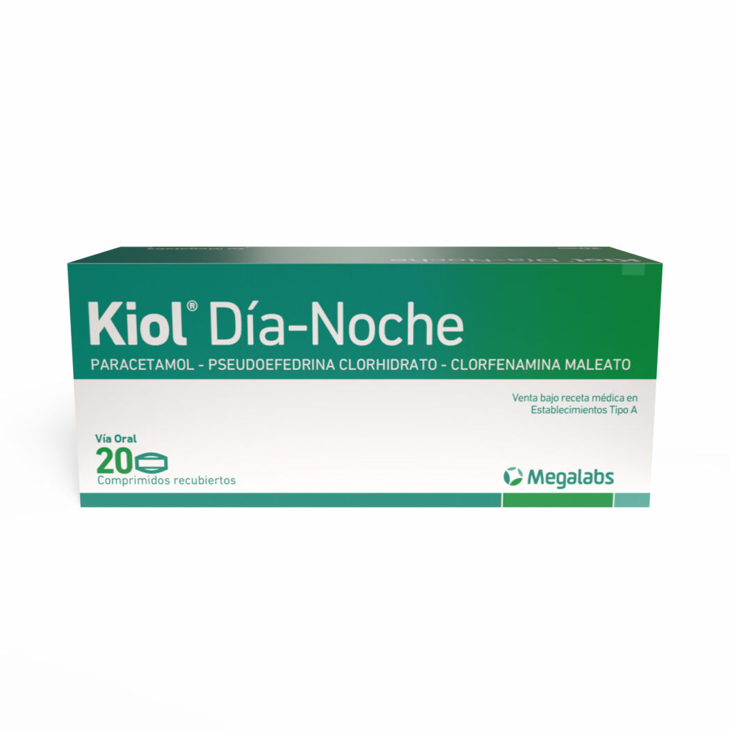 Kiol Antigripal Dia Noche 20 Comprimidos Recubiertos, , large image number 0