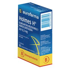 Holmes H Olmesart&aacute;n 20/12,5mg 30 Comp