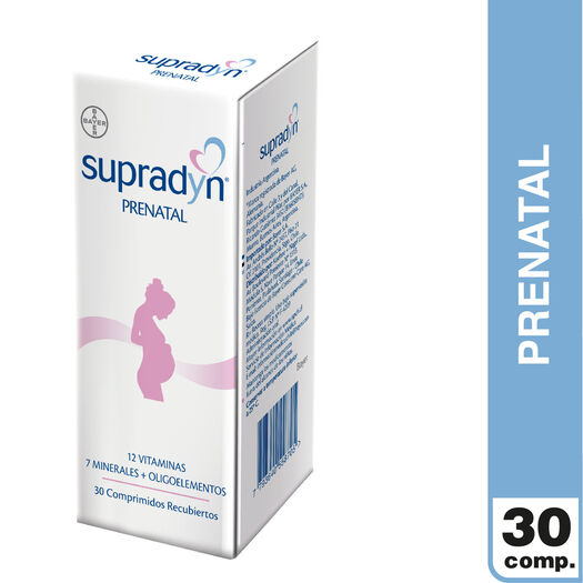 Supradyn Prenatal x 30 Comprimidos Recubiertos, , large image number 0