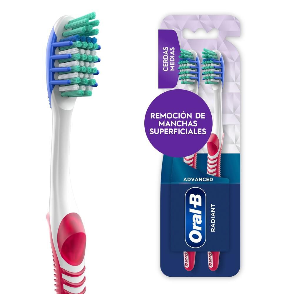 Oral B Cepillo Dental Advantage 123 x 2