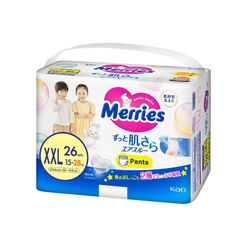 Pañales Merries Pants Super Jumbo XXL 26 un