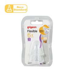 Tetina Pigeon Silicona 6+ Meses 2 un