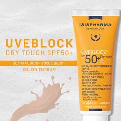 Uveblock Protector Solar FPS 50+ Textura Dry Touch Medium 40 mL