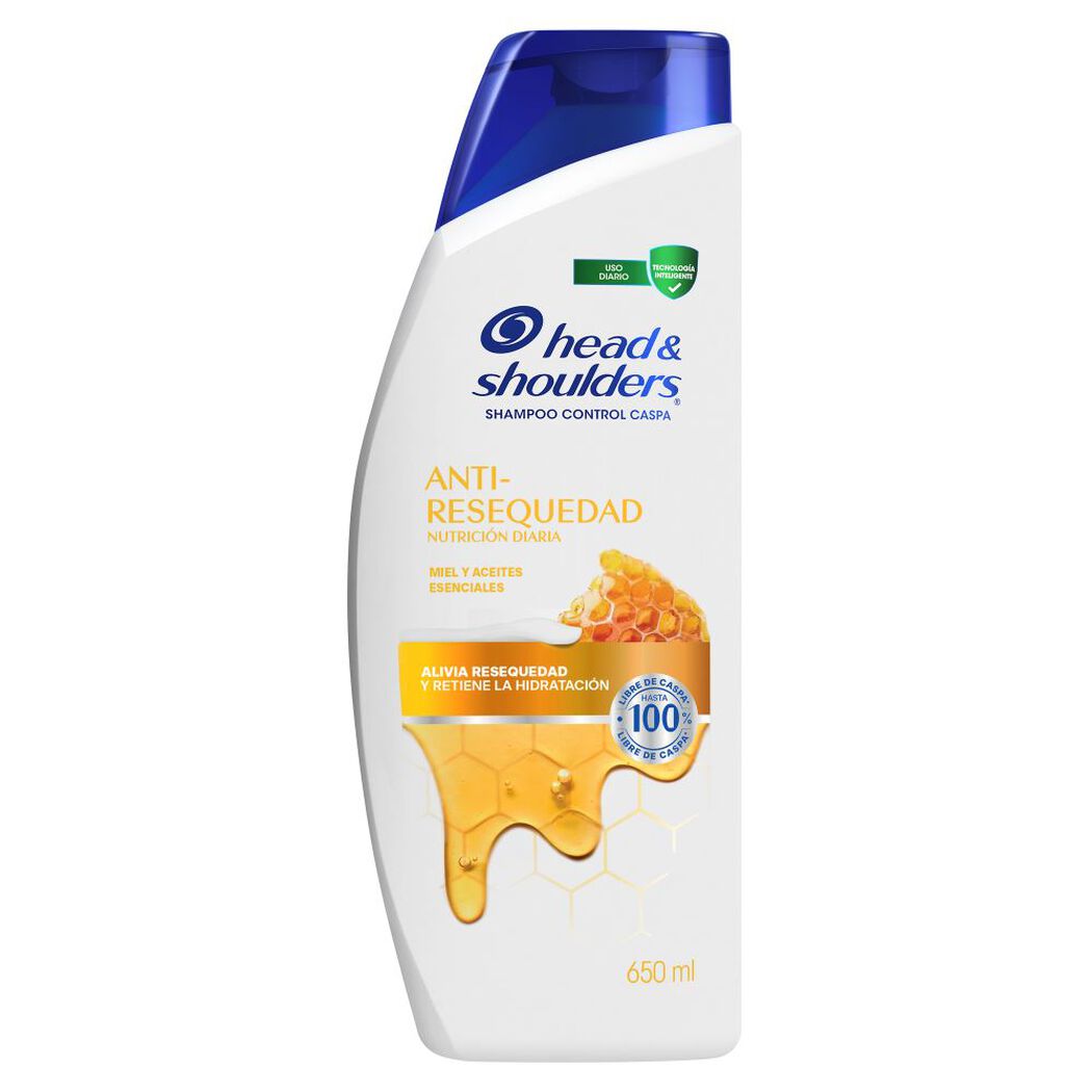 Shampoo Head & Shoulders Anti Resequedad 650 mL, , large image number 0