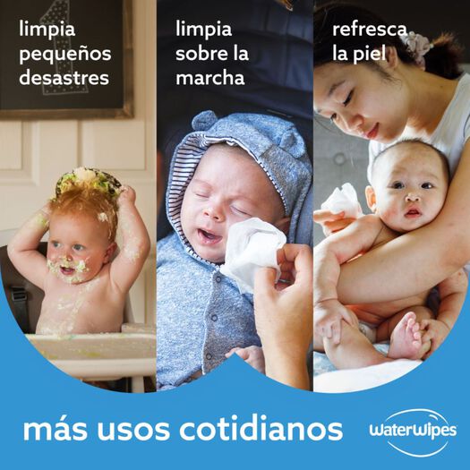 Toallas Húmedas Waterwipes Bio 60 un, , large image number 2