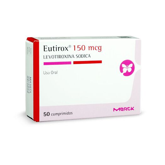 Eutirox 150 mcg x 50 Comprimidos, , large image number 0