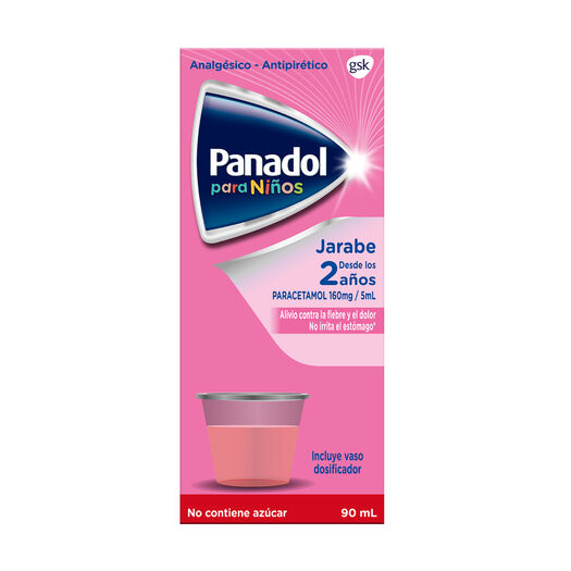 Panadol Niños 160mg/5ml Jarabe 90ml, , large image number 2