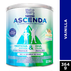 Suplemento Ascenda Sabor Vainilla 364G