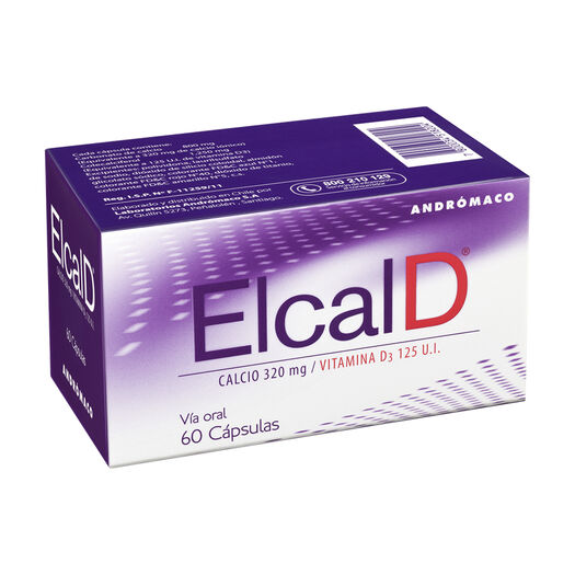 Elcal D x 60 Cápsulas, , large image number 0