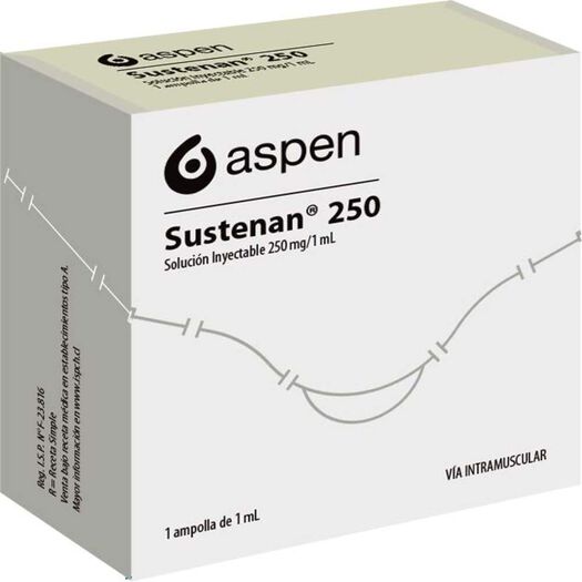 Sustenan 250 mg/ml x 1 Ampolla Solución Inyectable, , large image number 0