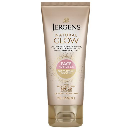 Jergens Autobronceante Facial Fps20 Tono Medio 60Ml, , large image number 0