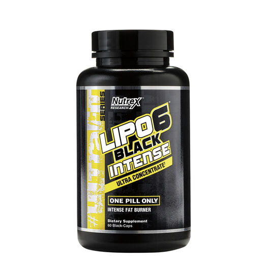 Nutrex Lipo 6 Ultra Concentrate Black Intense x 60 Capsulas, , large image number 0