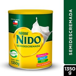 Leche en Polvo Nido Semidescremada 1350g 