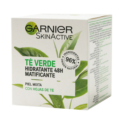 Garnier Crema Hidratante Natural Te Verde x 50 mL, , large image number 0