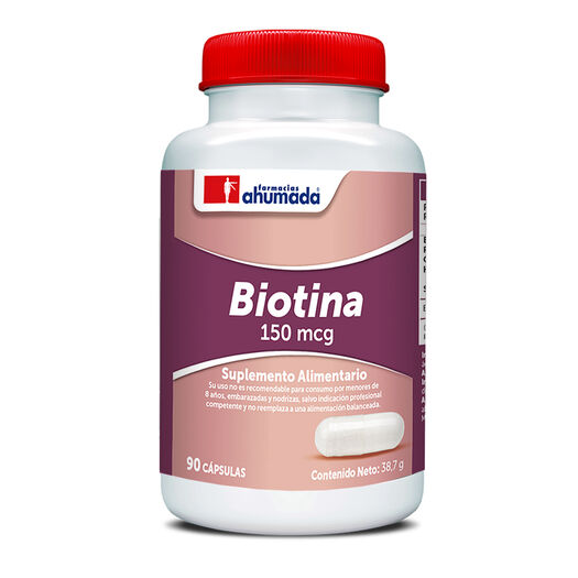 Biotina 90 Capsulas, , large image number 0