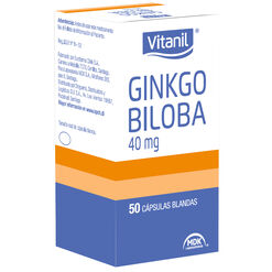 Vitanil Ginkgo Biloba 40 Mg. 50 Cap