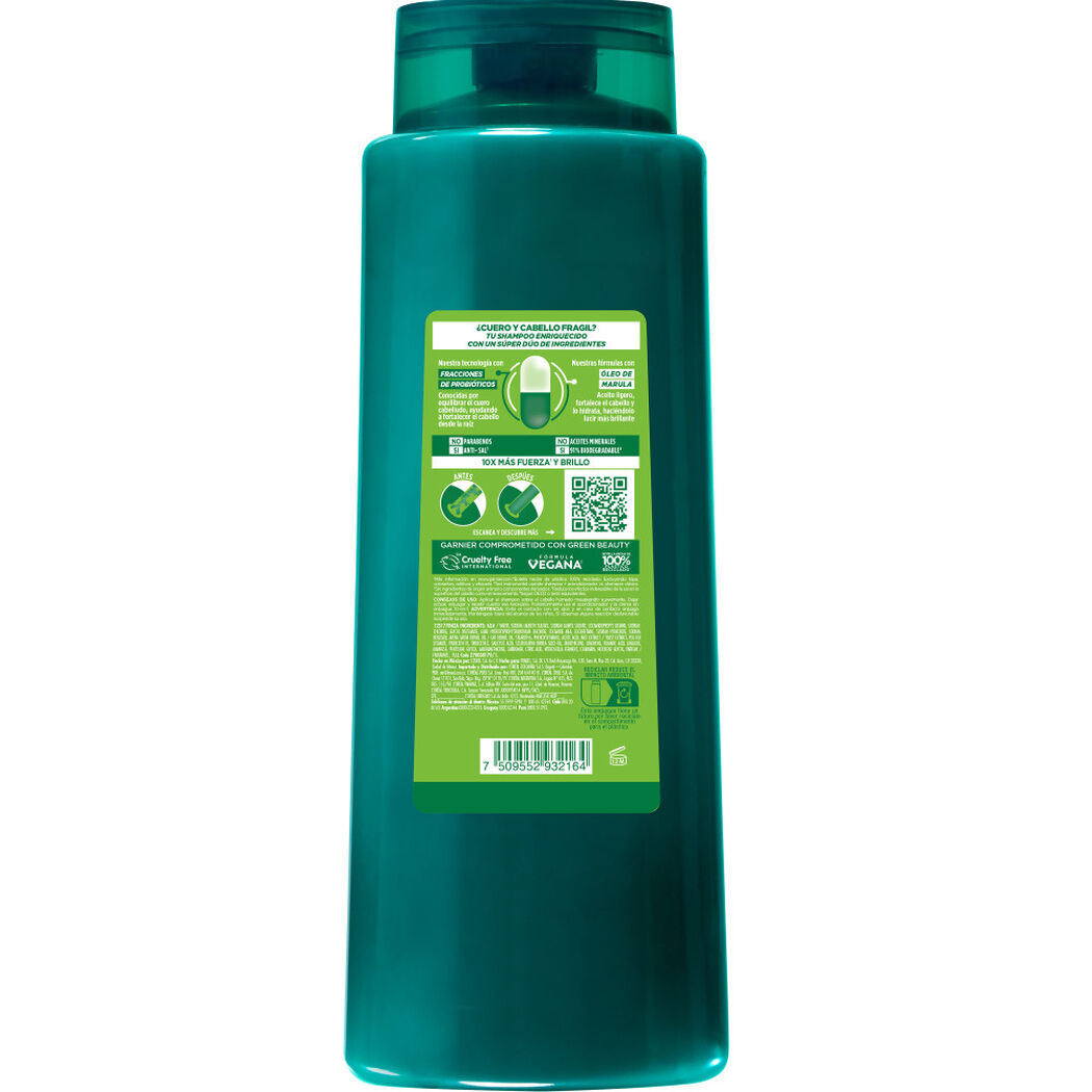Shampoo Fructis Probioticos Fuerza 650Ml, , large image number 2