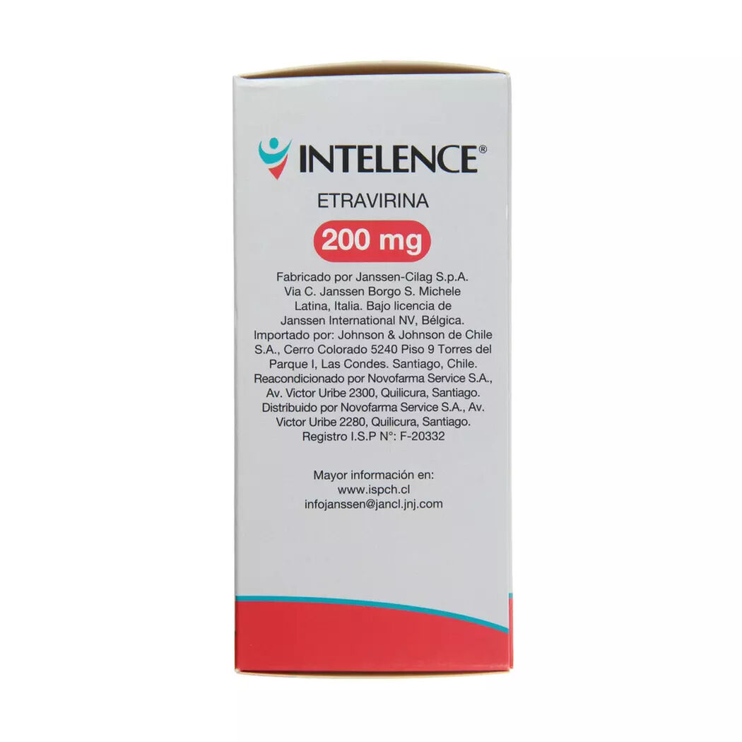 Intelence 200 mg x 60 comprimidos recubiertos, , large image number 2
