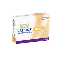 Crestor 10 mg x 30 Comprimidos Recubiertos