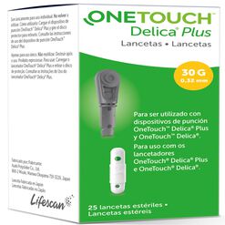 One Touch Delica Plus Lancetas 25un.