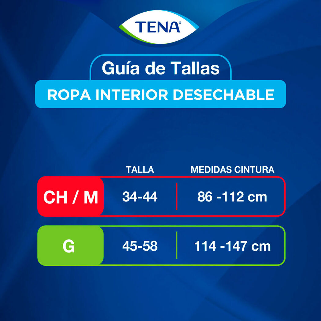 Ropa Interior Desechable TENA Pants Ultra Protect G 30 Unid, , large image number 4