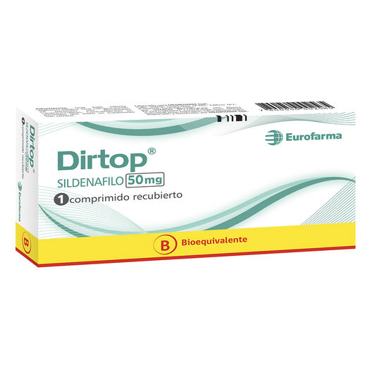 Dirtop 50 mg x 1 Comprimido Recubierto, , large image number 0