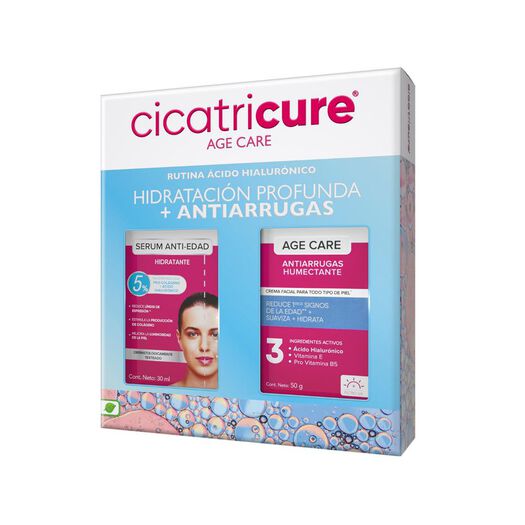Cicatricure Pack Serum Hidratante 30Ml + Age Care Humectante, , large image number 2