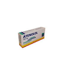 Atenolol 100 mg Caja 20 Comp. MINTLAB CO SA