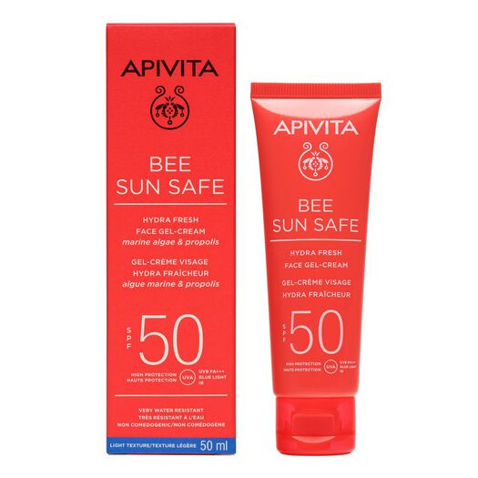 Protector Solar Hydra Fresh SPF50 50ml Bee Sun Safe Apivita, , large image number 1