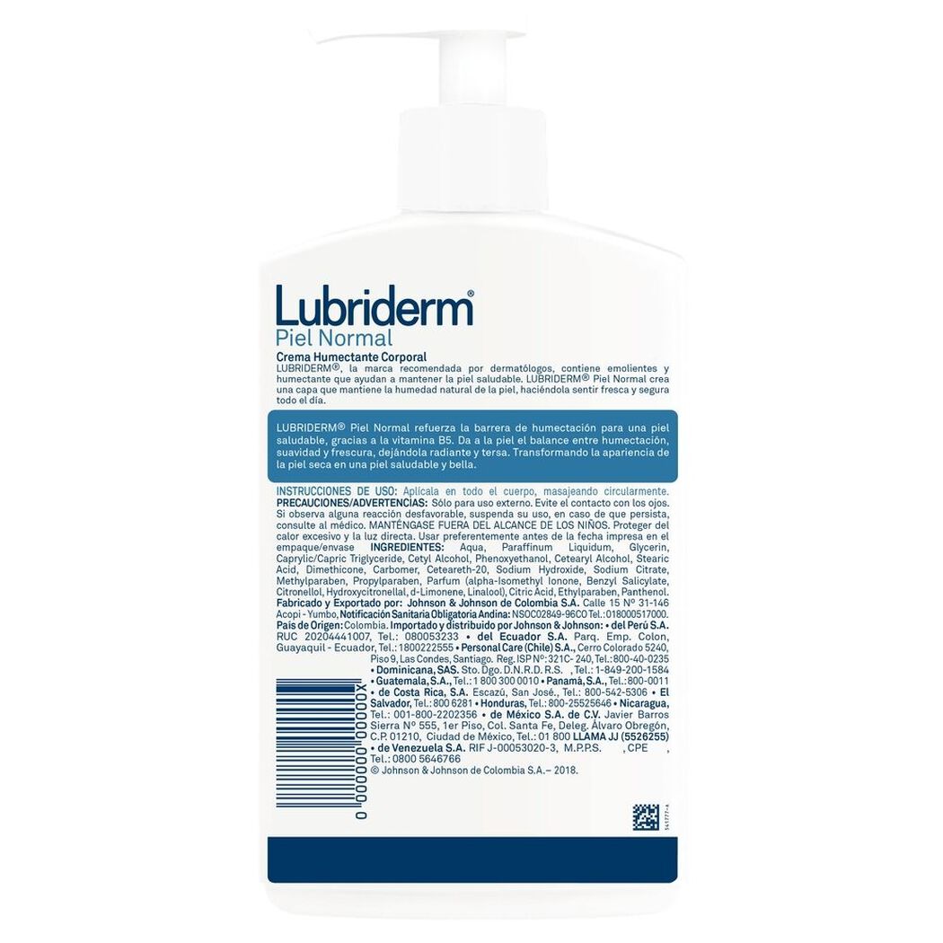 Crema Lubriderm Piel Normal 750 mL, , large image number 2