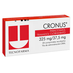 Cronus 325 mg/37,5 mg x 20 Comprimidos Recubiertos