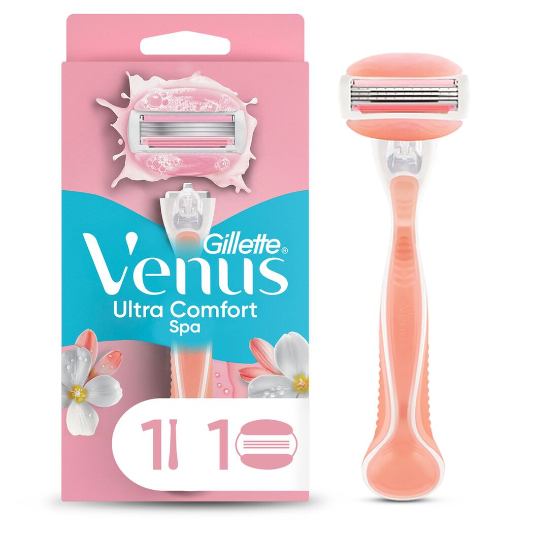M&aacute;quina De Afeitar Recargable Gillette Venus Spa Con Aceites Bot&aacute;nicos, 1 Unidad, , large image number 0