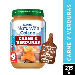 Colado Nestle Carne y Verduras 9+ Meses 215 g