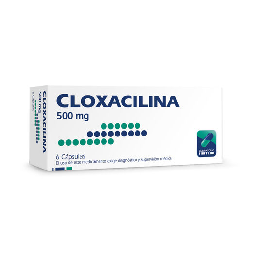 Cloxacilina 500 mg x 6 Cápsulas MINTLAB CO SA, , large image number 0