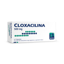 Cloxacilina 500 mg x 6 Cápsulas MINTLAB CO SA