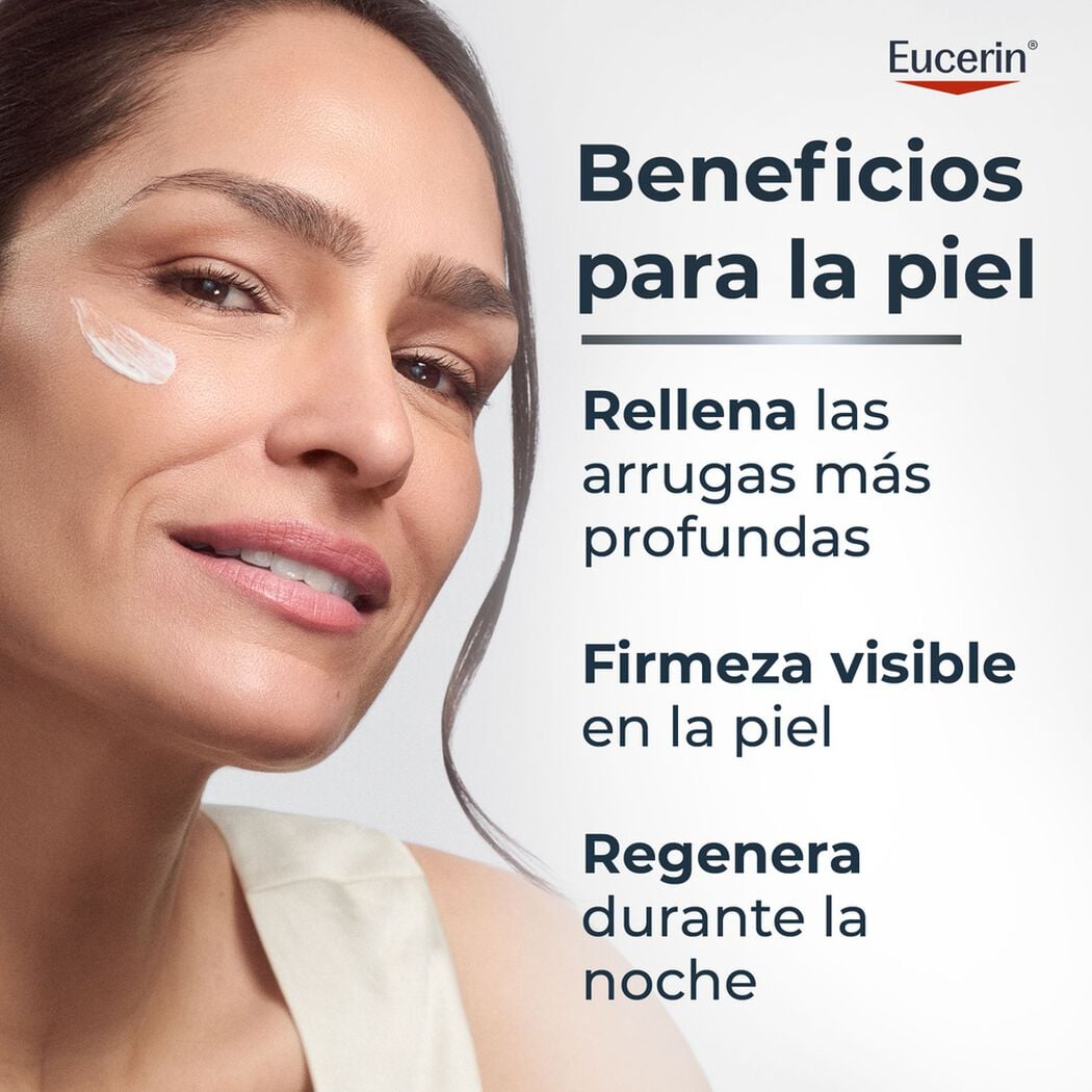 Crema Eucerin Hyaluron Filler Antiarrugas Noche 50 mL, , large image number 2