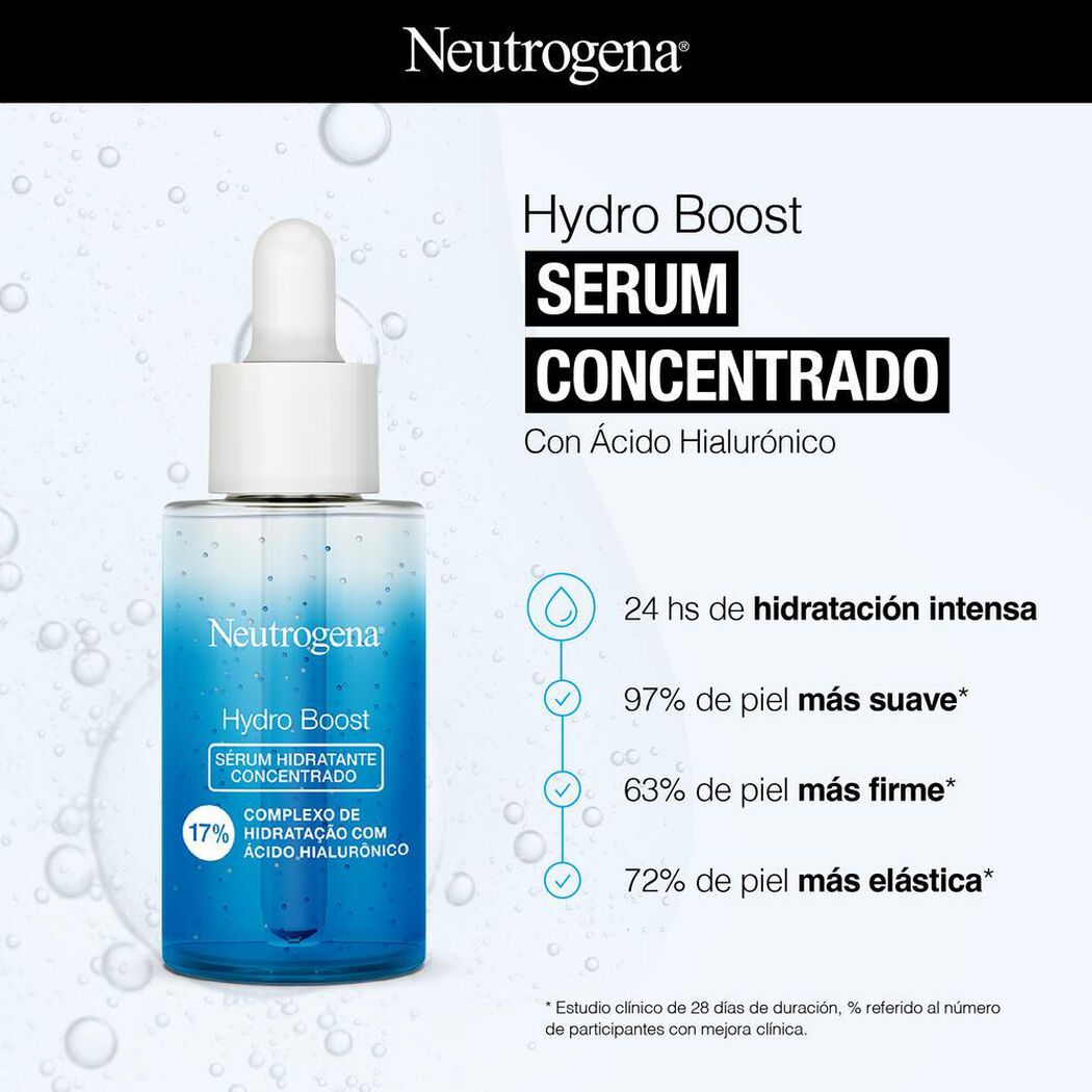Kit Hidratación Neutrogena Sérum Hydro Boost 30ml + Water Gel, , large image number 2