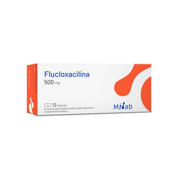 Flucloxacilina 500 mg x 12 Cápsulas MINTLAB CO SA