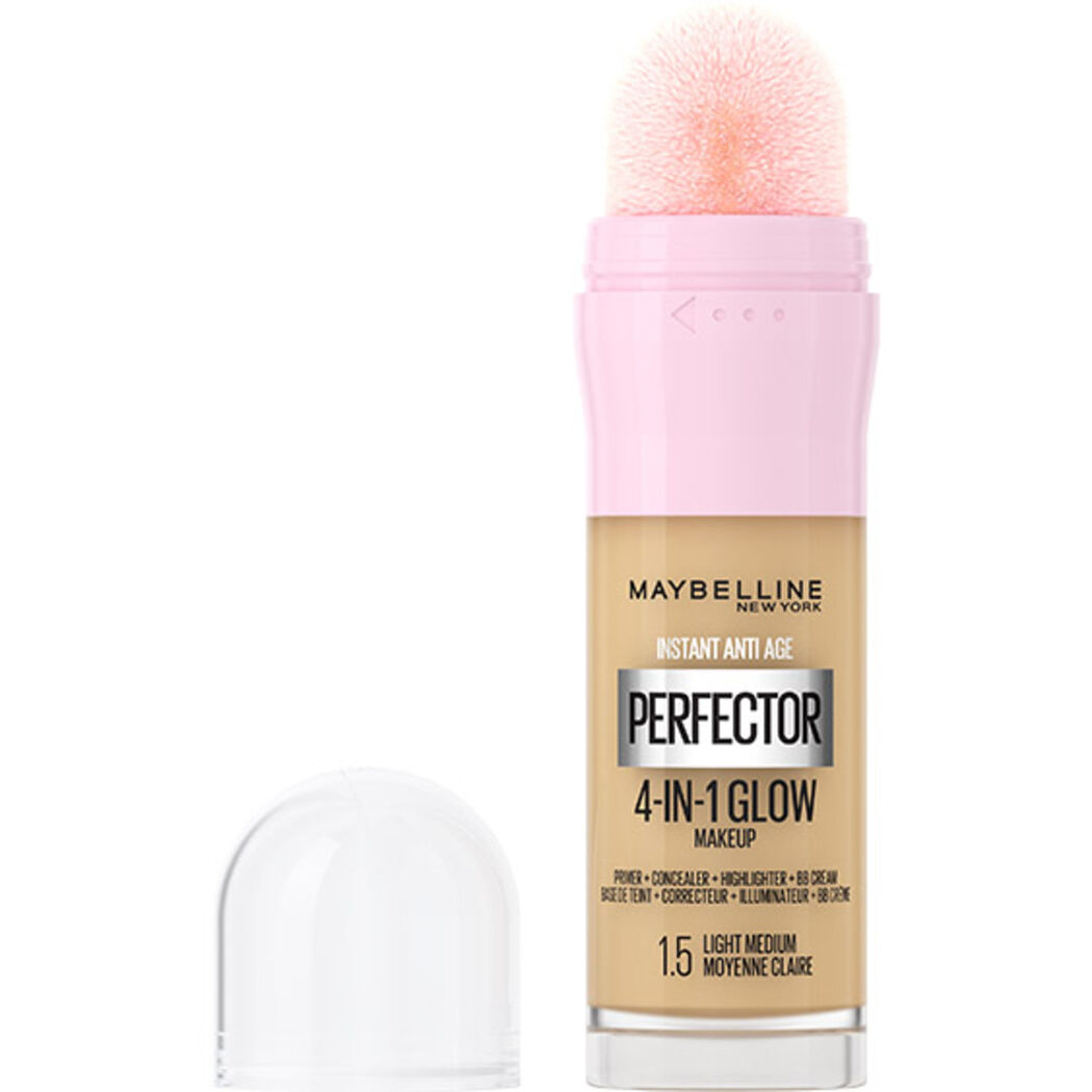 Base 4 en 1 Maybelline Perfector Glow Light Medium 5,9ml, , large image number 1